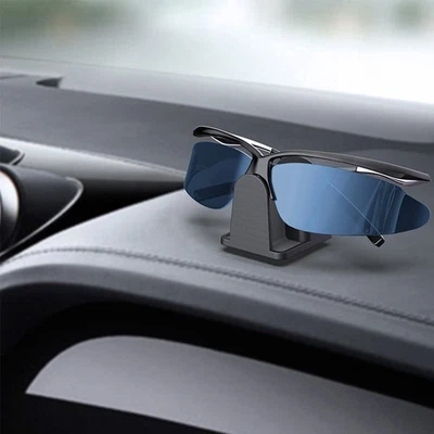 Support Lunette Porte-lunettes De Soleil Pour Voiture Automatique À - Photo 1/4