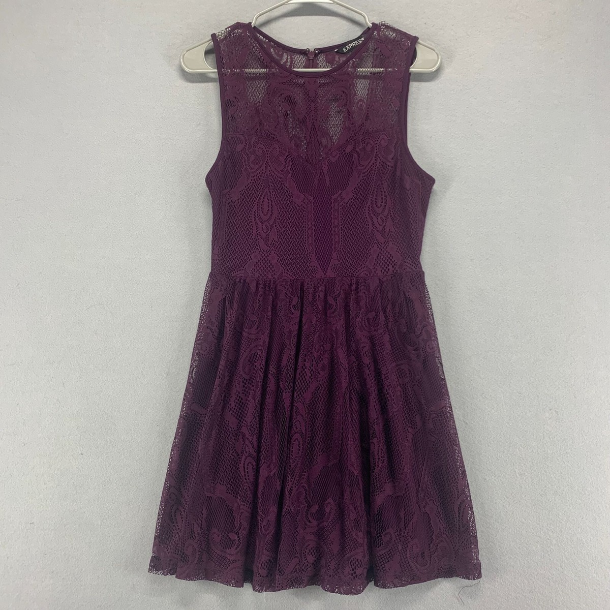 purple casual dress Evelyn