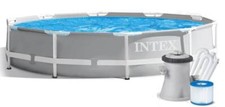 Piscine de jardin + Pompe de cadre Prism Intex