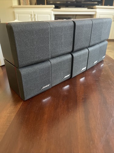 Genuine Bose Lifestyle Acoustimass Double Cube Speaker, Set Of 5, Mint With Box