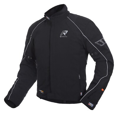 Jacke Rukka Comfo-R Jacket black silver Gr. 62 Gore Tex Motorradjacke schwarz