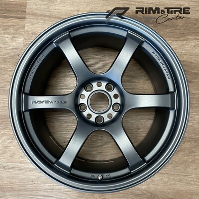 Rays Gram Lights 57DR 18x9.5 +22 5x114.3 Gun Blue II (Set of 4) WGIX22EG2