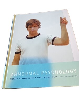 ABNORMAL PSYCHOLOGY, CANADIAN Second EDITION - Hardcover *2006