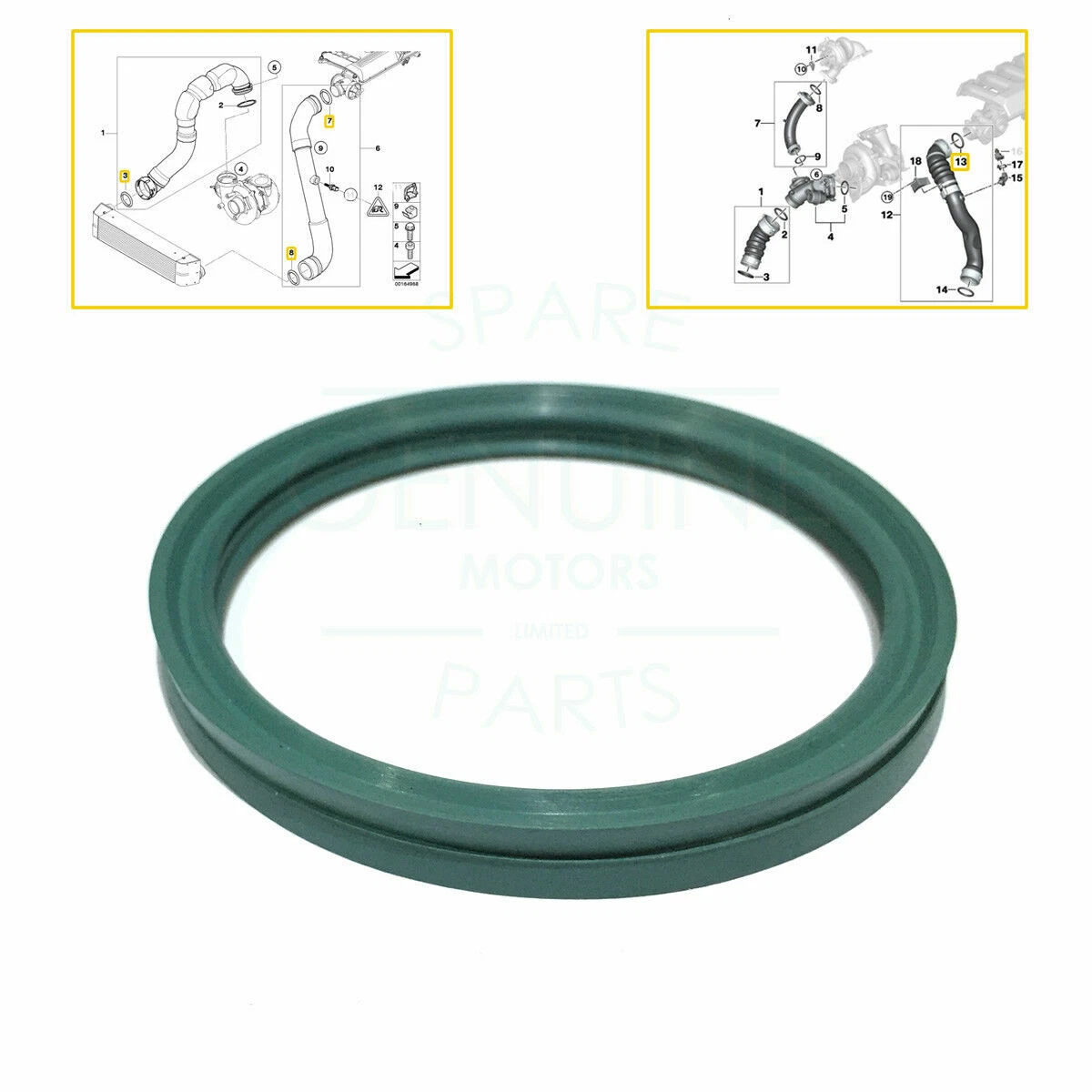 Engine Intake Hose Seal Ring Gasket BMW 11617790547 7790547 | eBay 