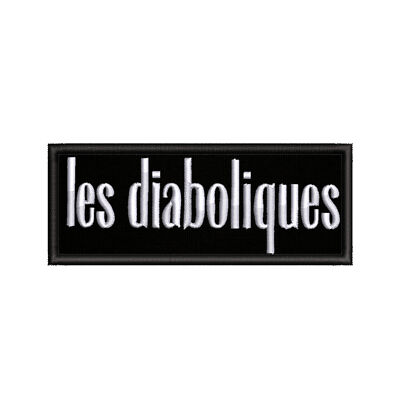 Les Diaboliques Patch Embroidered Iron-on Applique Halloween Costume