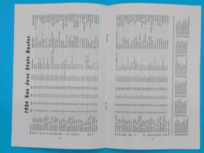 SAN JOSE STATE COLLEGE GOLDEN RAIDERS COLLEGE FOOTBALL MEDIA GUIDE