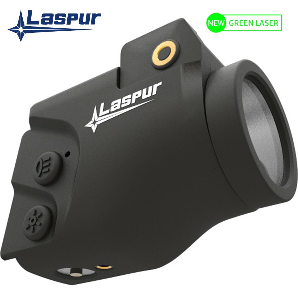 Laspur Sub Compact Green Laser Sight & Flashlight Combo Rechargeable Battery