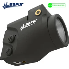 Laspur Sub Compact Green Laser Sight & Flashlight Combo Rechargeable Battery