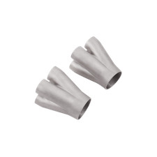 Cx 304 Stainless Steel Cast Merge Collector 1.75 4 To 3 Header Manifold 1 Pair Cx 304 Stainless Steel Cast Merge Collector 1.75 4 To 3 Header Manifold 1 Pair