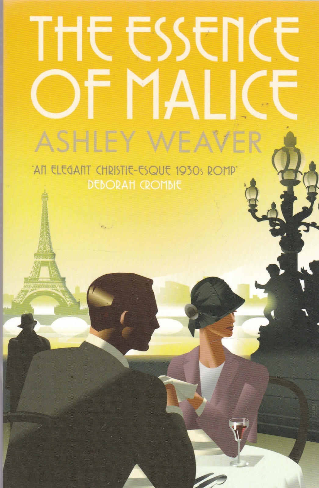 THE ESSENCE OF MALICE BY ASHLEY WEAVER - PAPERBACK BOOK