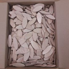 100 - 1000 Flachdübel Verbindungsplättchen Lamellos Größe 10 / 20 aus  Buche