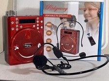 bluetooth speaker Radio Fm Ridgeway Rechargeable Best Loud Sound Quality