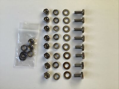 BSA Bantam D7/D10/D14 Supreme Front Schutzblech Schraube & Mutter Set A2 Edelstahl