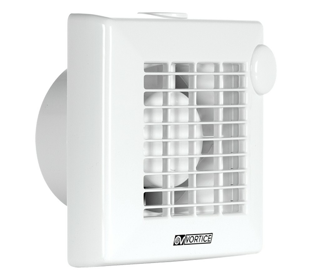 Vortice 11603 PUNTO M 100/4"" T HCS Axial Extractor Fan with Humidistat & Timer