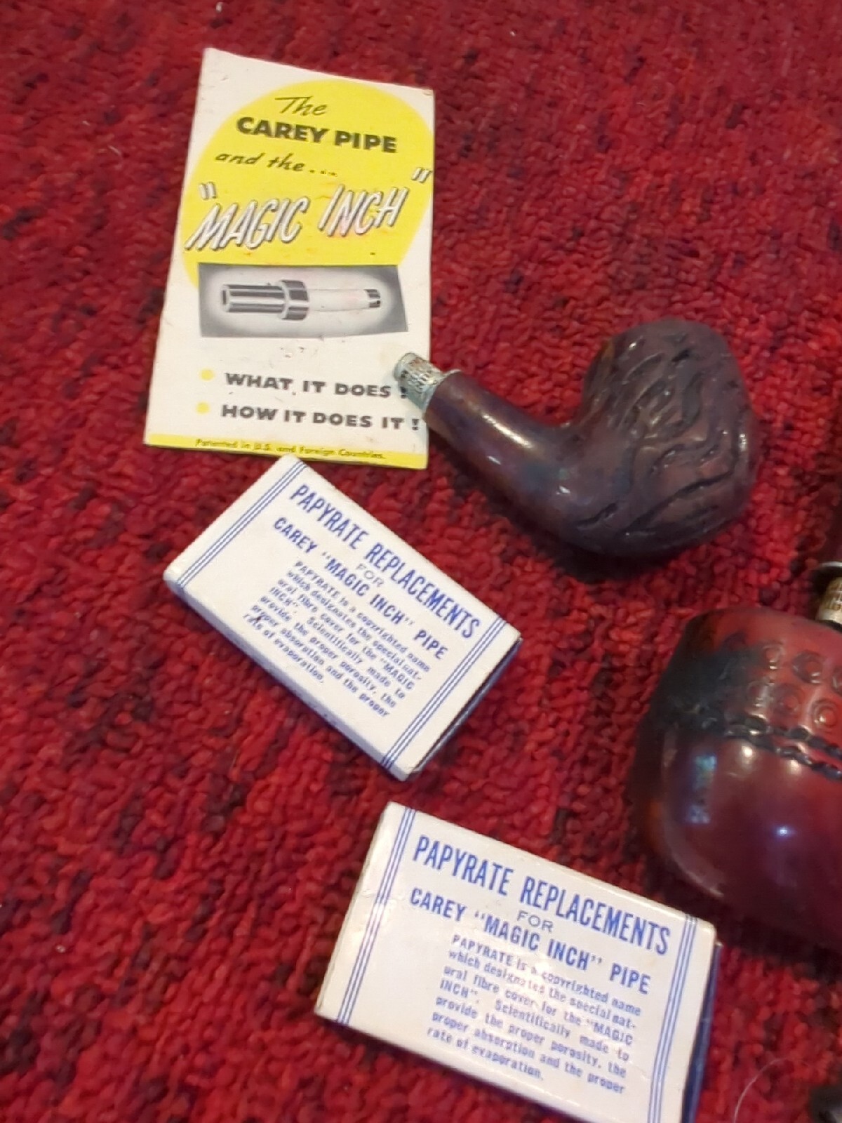 LOT OF WOOD SMOKING PIPES & PARTS CIGAR PAPYRATE TOBACCO STUMMEL STEMS