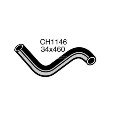 NOS MacKay Radiator Bottom Hose to suit Mitsubishi Sigma, Scorpion GE5 CH1146