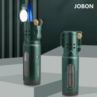 Metal Feuerzeug Winddichtes Inflatable Lighter Aufblasbares Jet Flamme Feuerzeug