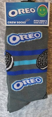 OREO COOKIE CREW SOCKS SIZE 9-13