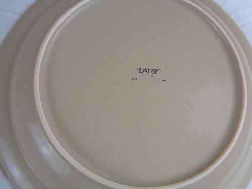 Dansk `~Sirocco khaki set of 4 Dinner Plates 11" Stoneware - Picture 10 of 11