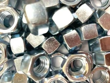 1/2"-13 HEX NUT GRADE 5 - ZINC PLATED--  25 PCS --  NEW 