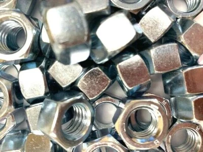 BRIGHTON 1/2"-13 HEX NUT GRADE 5 - ZINC PLATED-- 25 PCS -- NEW