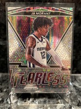 JA Morant Disco * Prizm Silver Fearless 2020 Panini Ja Morant NBA Card #13