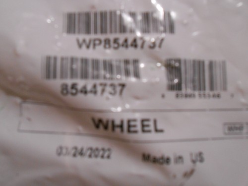 Neu Original OEM Whirlpool Trockner Gebläserad WP8544737 - Bild 2 von 2