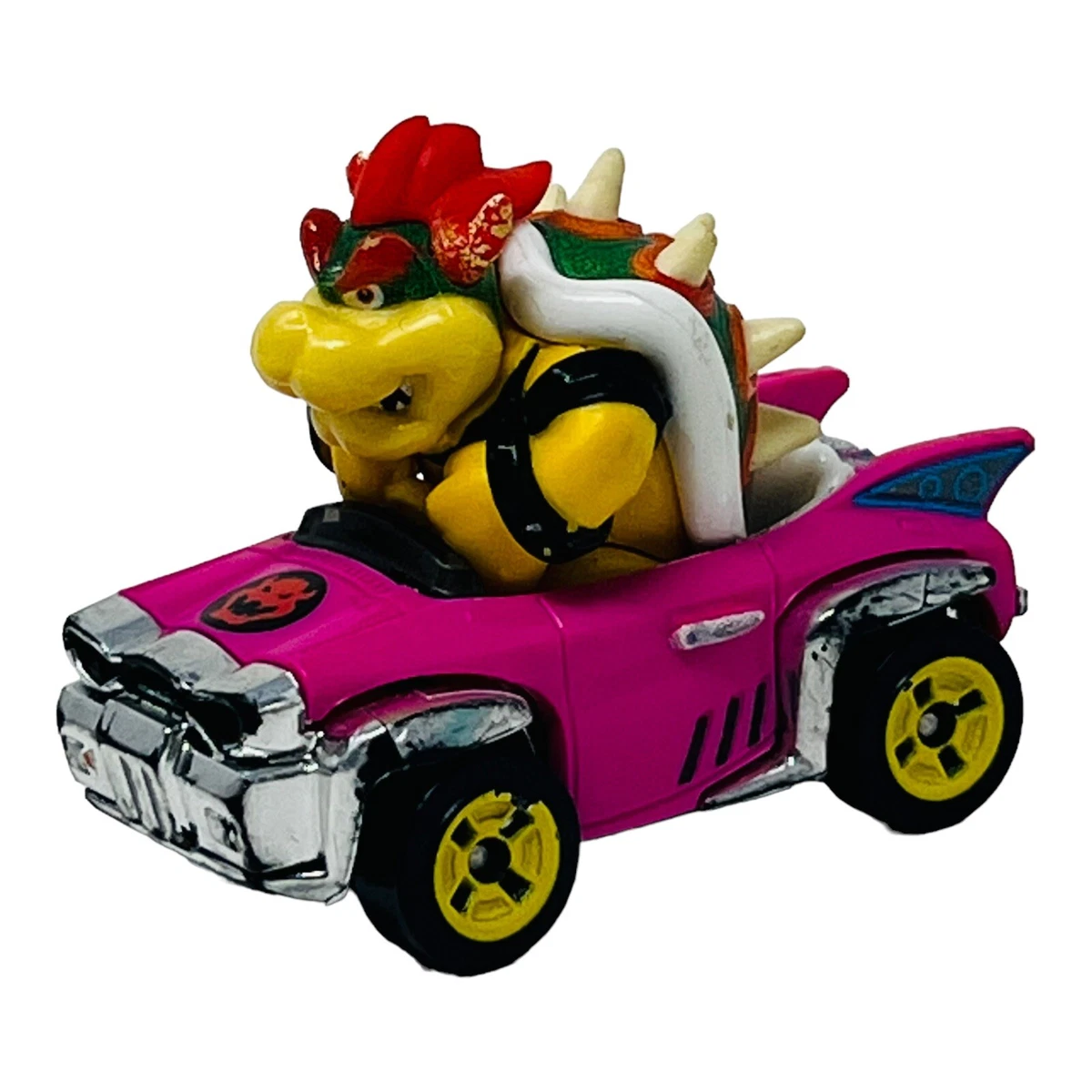 Hot Wheels GBG31 Mario Kart 1:64 Die-Cast Bowser with Badwagon Vehicle : Toys & Games