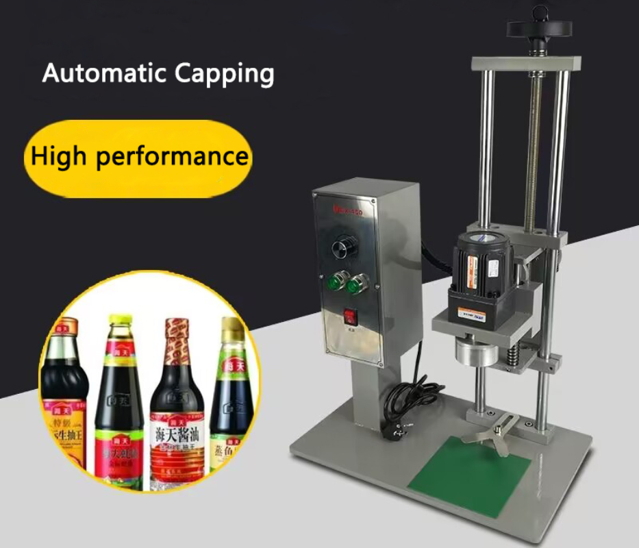 Electric Capping machine Automatic Quick Mineral water Bottle cap Sealing machin