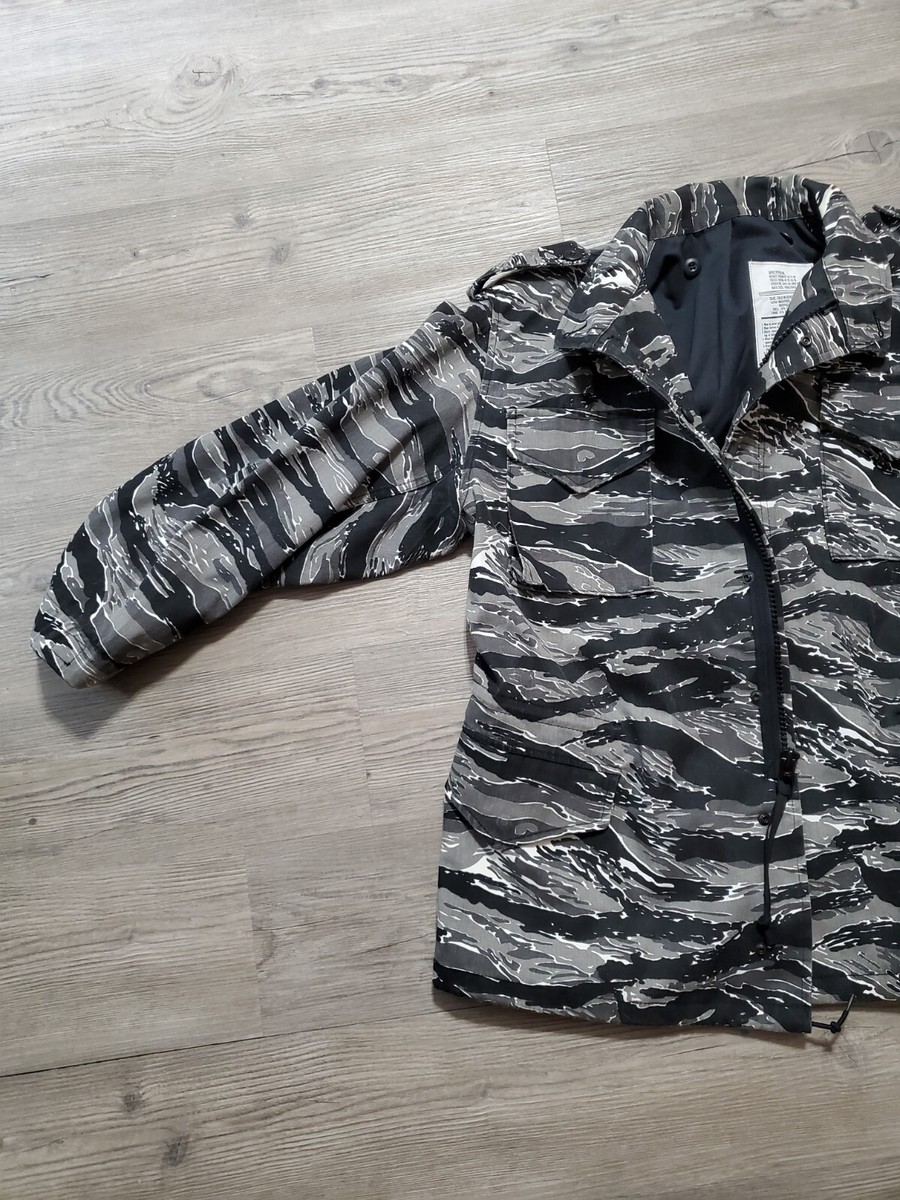 Rare Alpha Industries M65 Field Jacket Urban Tiger Stripe Rare Alpha Industries M65 Field Jacket Urban Tiger Stripe
