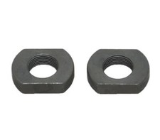 2 PCS 1/2"x28 RH Crush Washer Type Extra Thick Jam Nut For Muzzle Brake .223