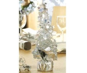 Immagini Eleganti Di Natale.Controllare Questo 12 Elegante 30cm Argento A Spirale Per Albero Di Natale Tavolo Ufficio Ebay