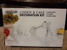 Cookie and Cake Decoration Tool Kit by Homemate NEW