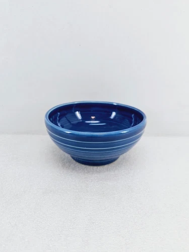Small 5" rice BOWL lapis blue HOMER LAUGHLIN FIESTA new