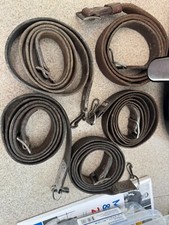 Sks Romanian Leather Slings Metal Keepers 5 Piece Lot