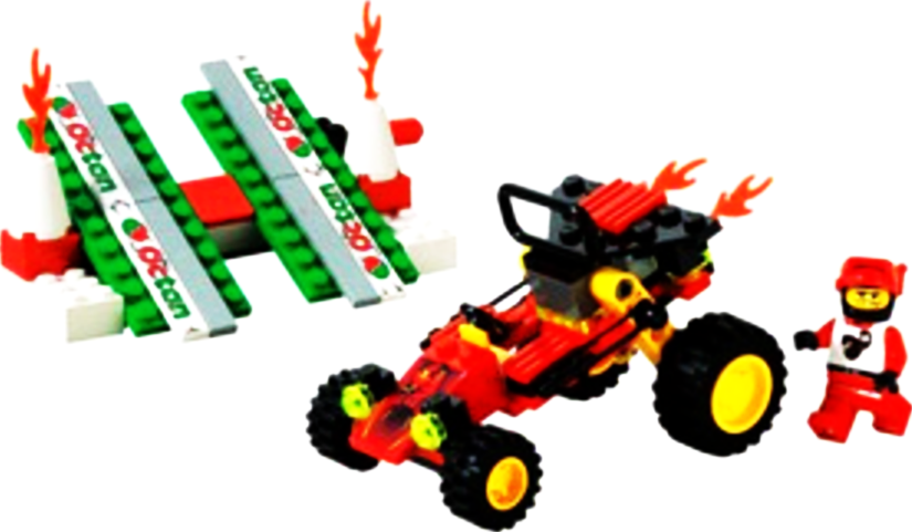 Genuine LEGO Town: Race SCORPION BUGGY Set 6602 Complete with
