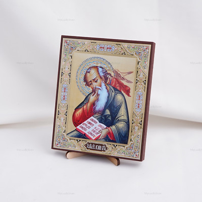 SAINT JOHN The APOSTLE Icon, Handmade Orthodox Icon, Christian Icon 5.1 ...