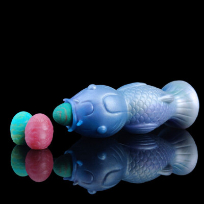Huge Dildos Ovipositor 8.9cm Thick Bead Anal Plug Eggs Sex Pleasure Masturbator