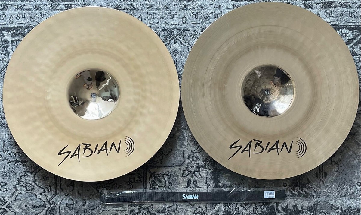Sabian 19” HHX New Symphonic Viennese Concert Cymbals Brilliant