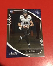 2020 Absolute Football #120 Cole McDonald Rookie Card Titans RC Hawaii.. rookie card picture