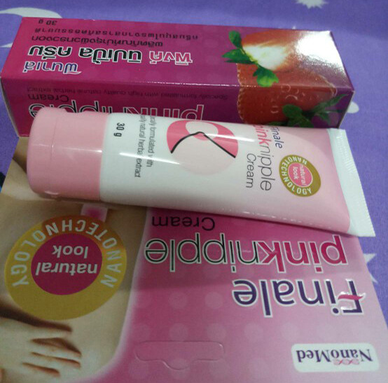 3 x FINALE PINK NIPPLE CREAM NATURAL HERBAL SOFT FRESH WITHIN 4