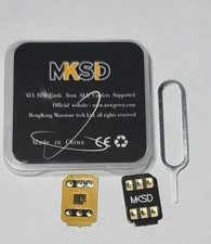 10 RSIM MKSD4 V2.0 OS 18 All IPHONES LOT OF 10