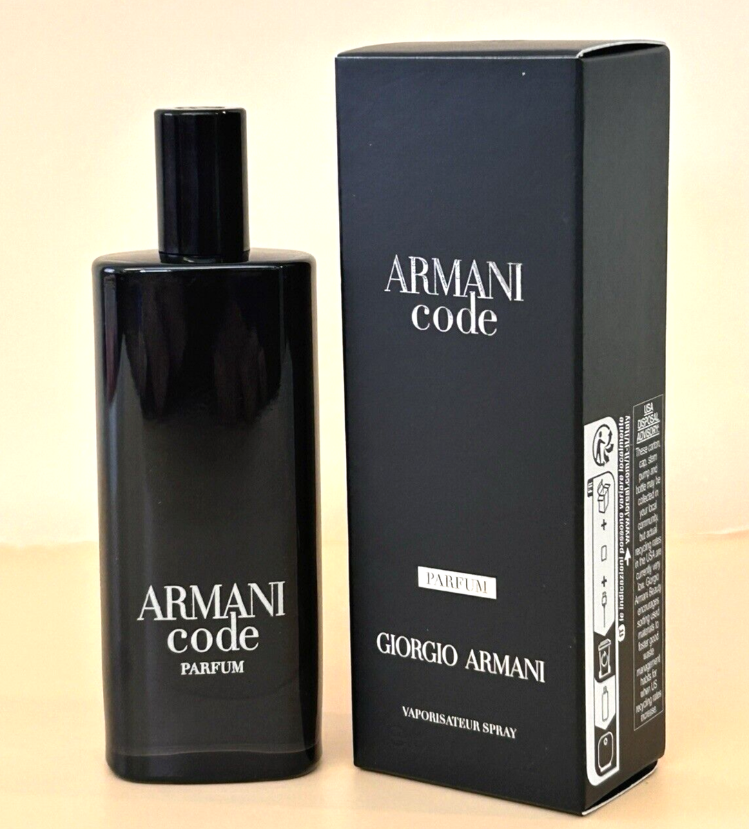 Giorgio Armani Armani Code Parfum Pour Homme 0.5 oz / 15 ml Travel