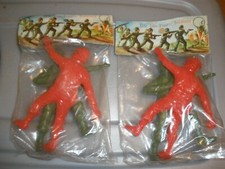 Lot of 2 Packages NEW Life Like Plastic Soldiers 5" Figures