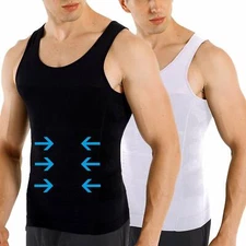 FAJAS PARA HOMBRES FAJA REDUCTORA DE HOMBRE MEN BODY SHAPER TUMMY CONTROL TANK