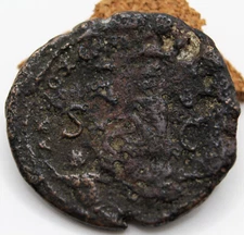 Roman Provincial | Severus Alexander | AE33 | S-C | Tyche & Swimming Orontes