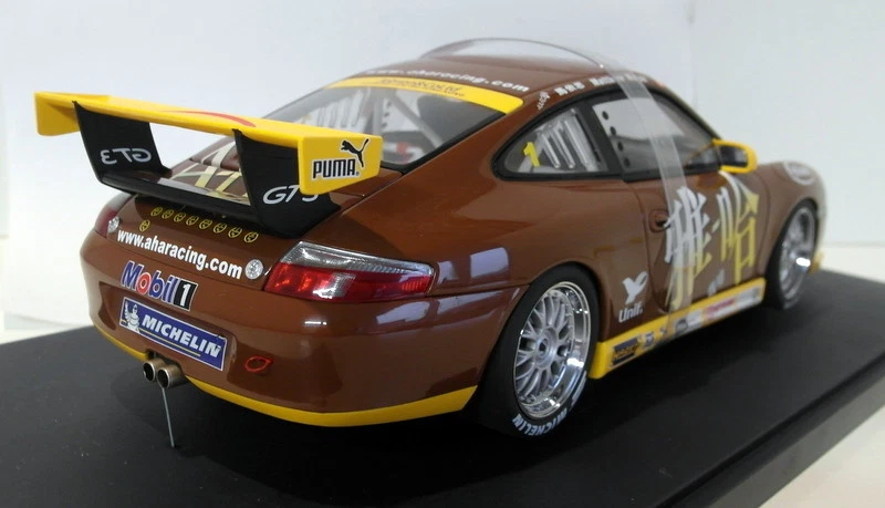 Autoart Escala 1/18 Diecast 80489 Porsche 911 GT3R Carrera Cup 2004 A-HA Marsh Foto 3 de 4