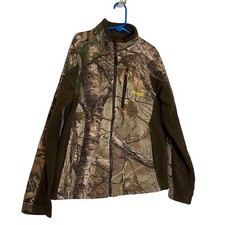 Magellan Outdoors Jacket Boys Medium Fleece Camo Full Zip Pocket