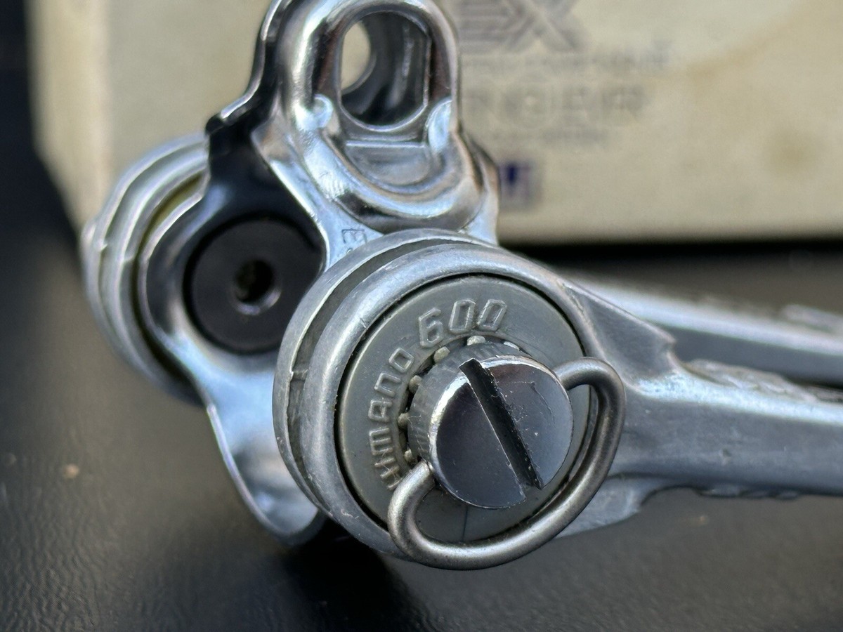 Vintage Shimano 600 EX Arabesque Friction Downtube Clamp-On Vintage Shimano 600 EX Arabesque Friction Downtube Clamp-On