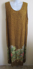 A Wild Thyme Sleeveless Dress Size 3X Beads & Sequins